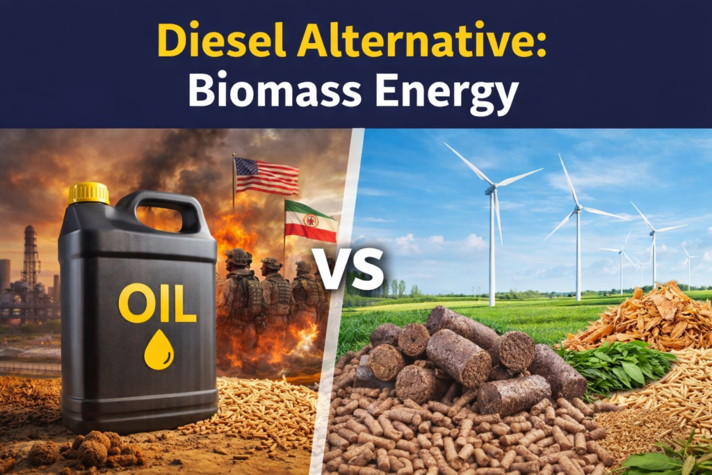 biomass energy, diesel alternative is biomass energy