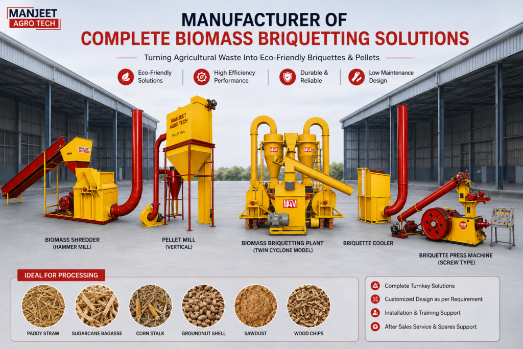 biomass machine manufacturer